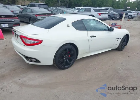 2012 Maserati Granturismo S Automatic из США, поврежденный, VIN ZAM45KLA6C0062246